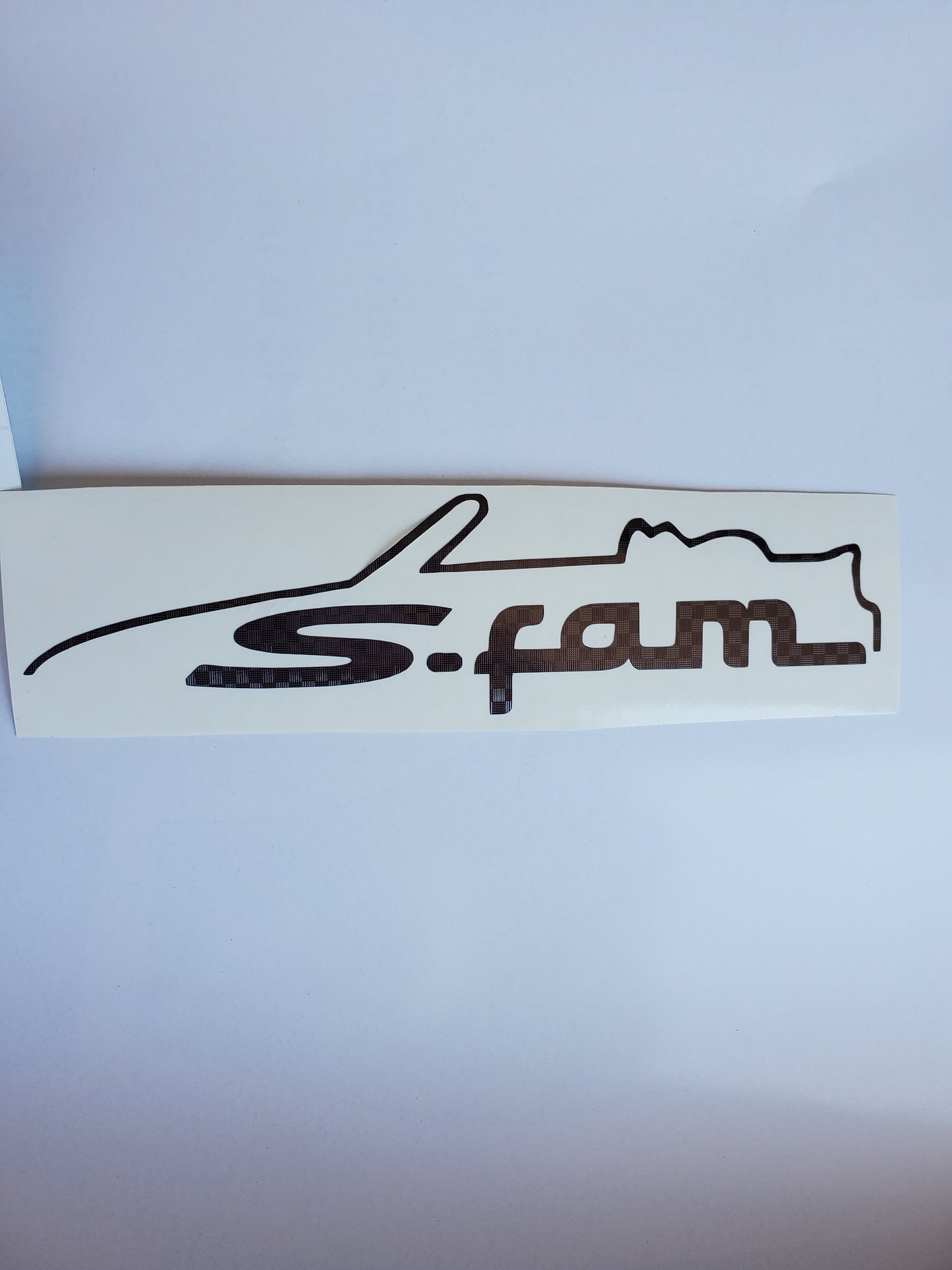A-6 Sticker S2k Outline S-Fam Logo