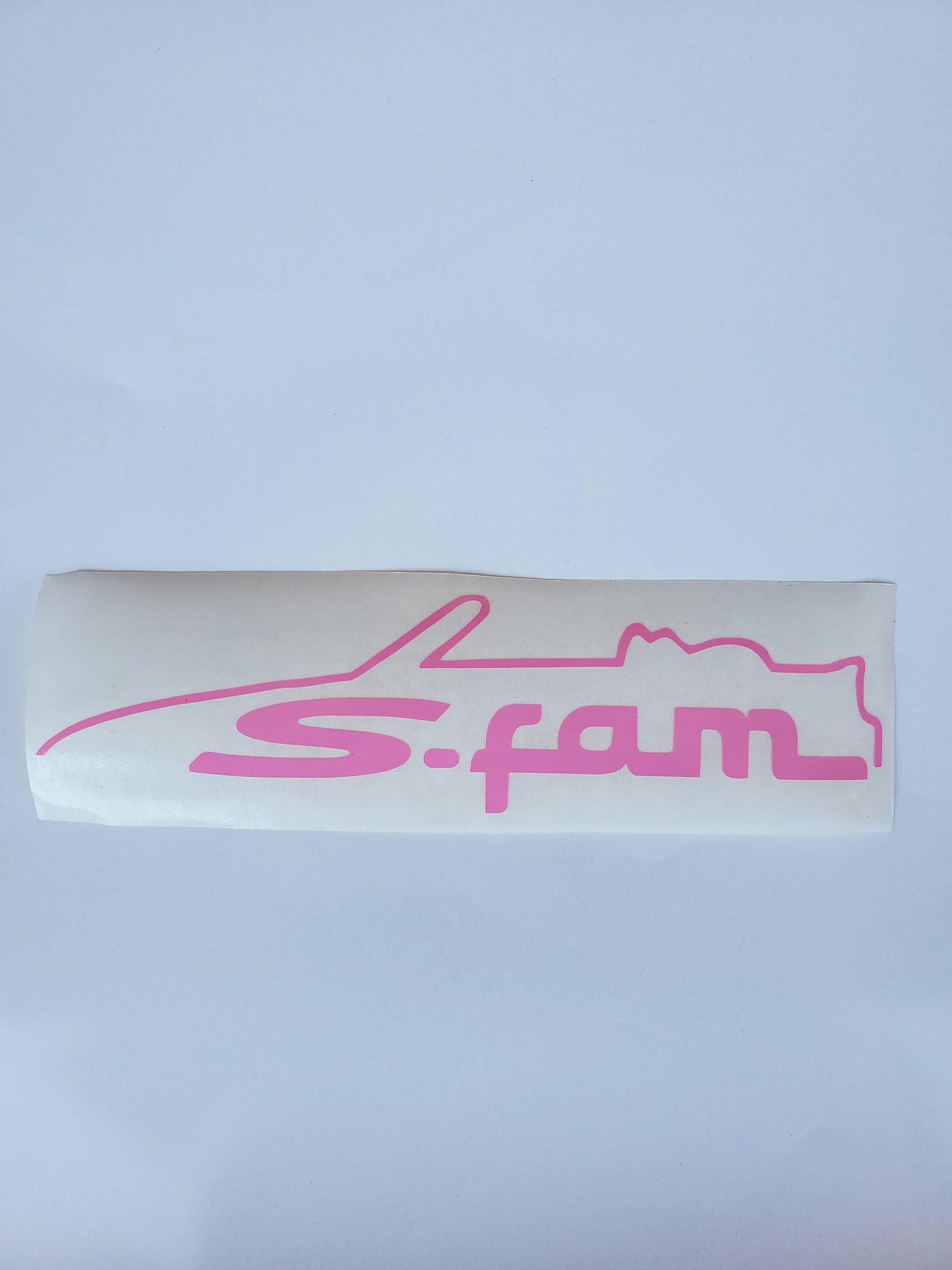 A-6 Sticker S2k Outline S-Fam Logo