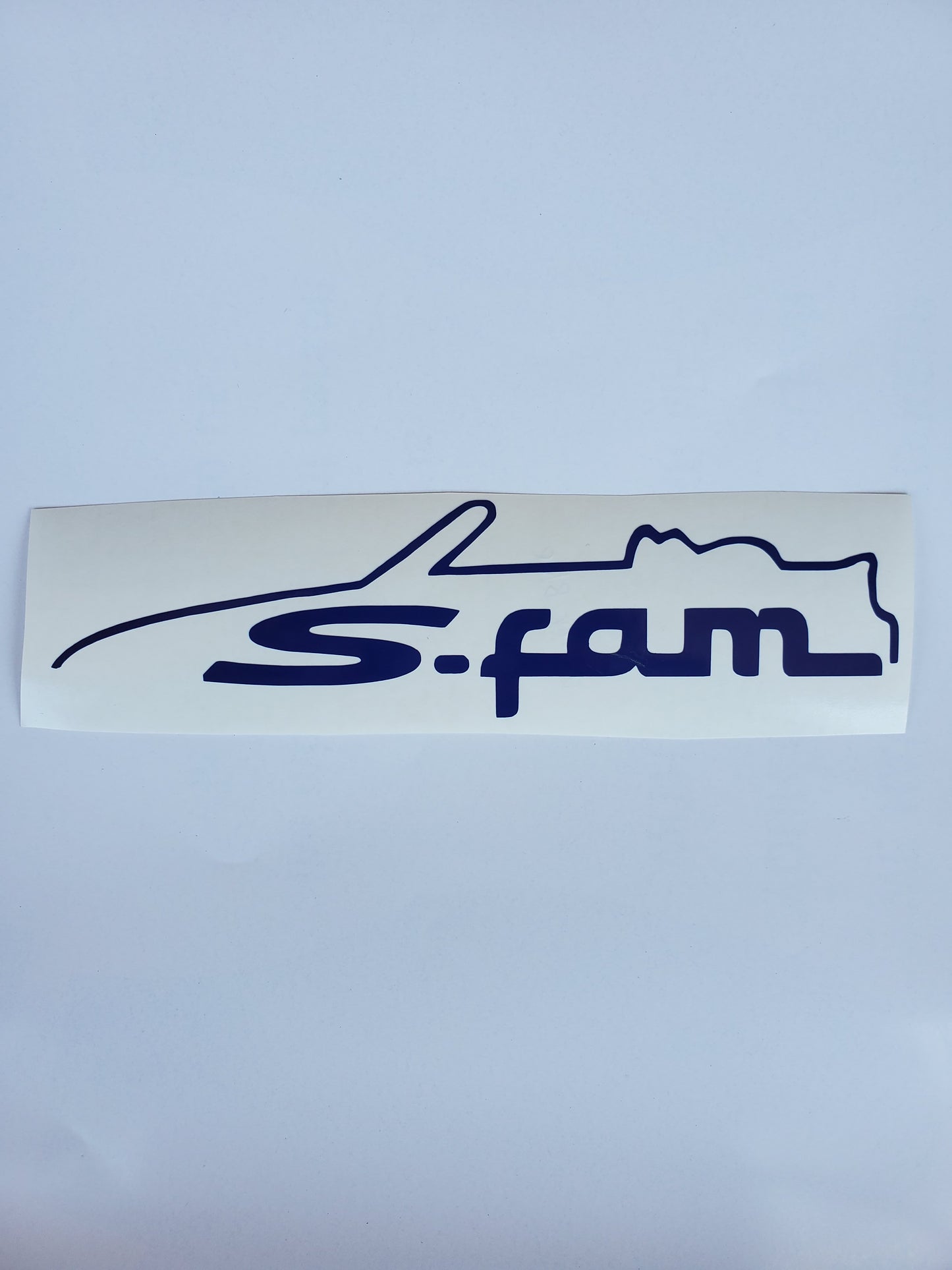 A-6 Sticker S2k Outline S-Fam Logo