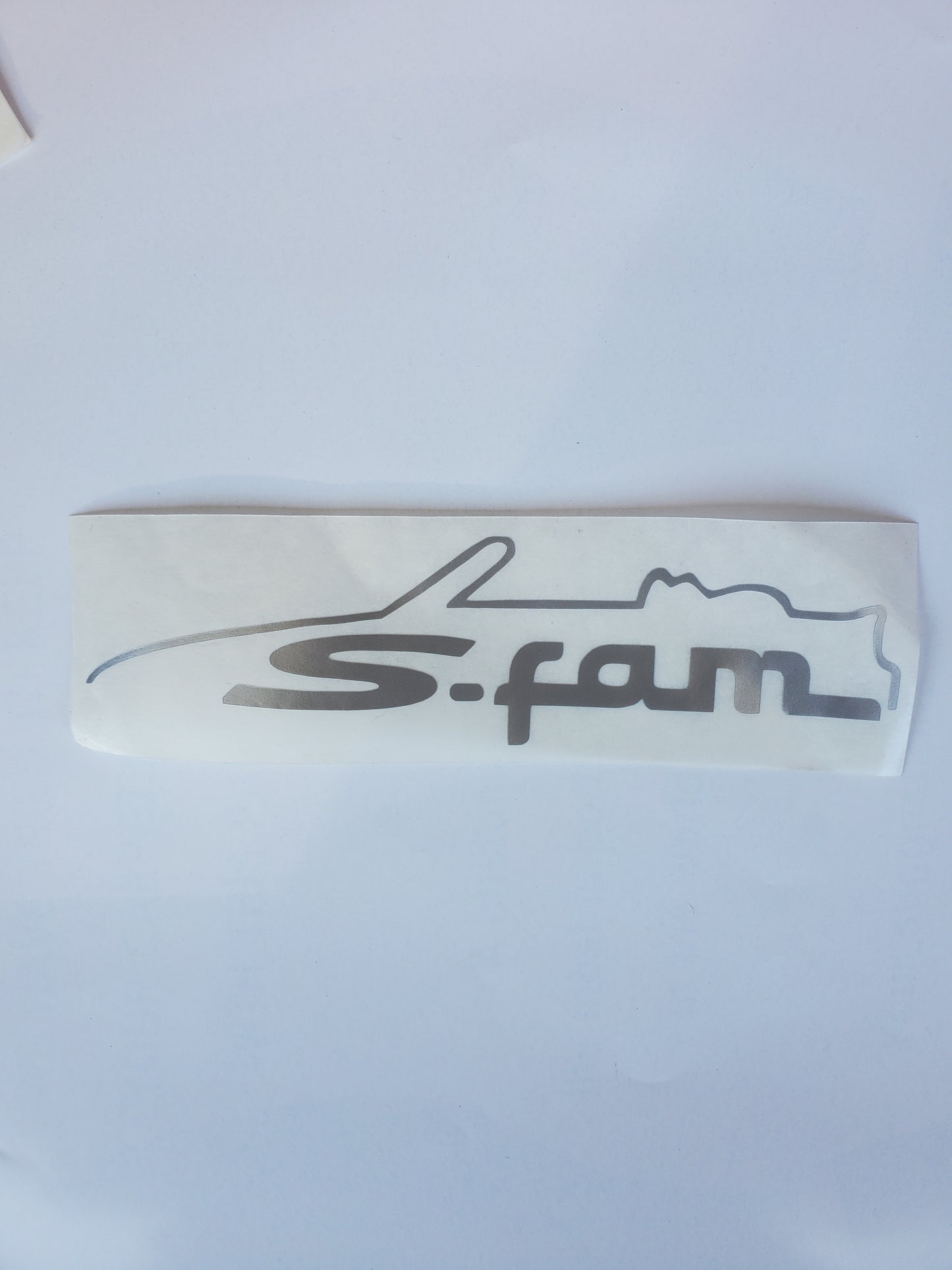A-6 Sticker S2k Outline S-Fam Logo