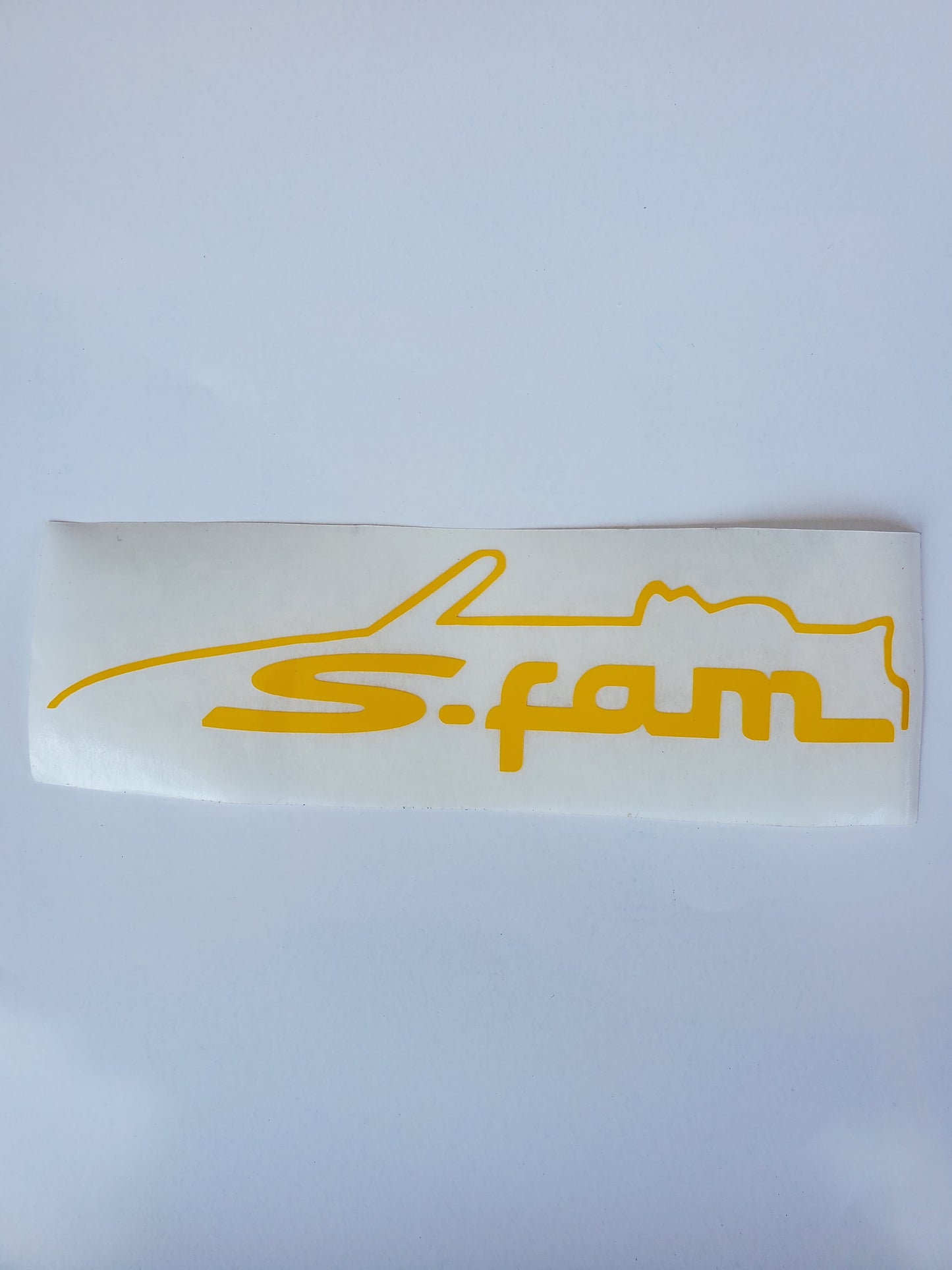 A-6 Sticker S2k Outline S-Fam Logo