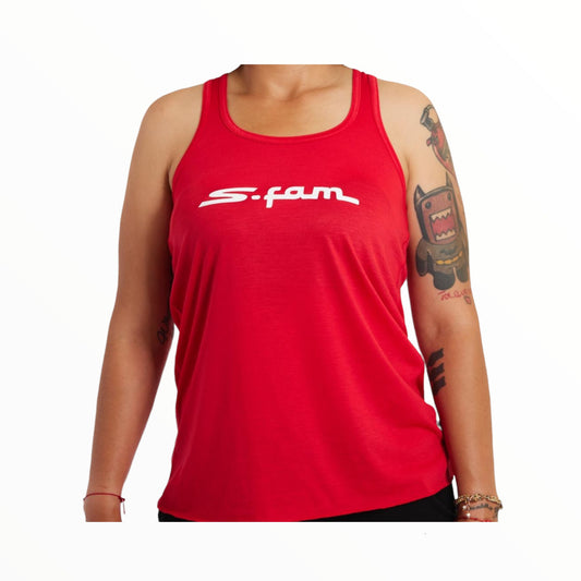 Tank Top-1 Red Women's