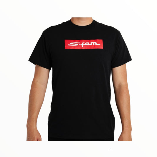 Tee-2 Box S-Fam Logo