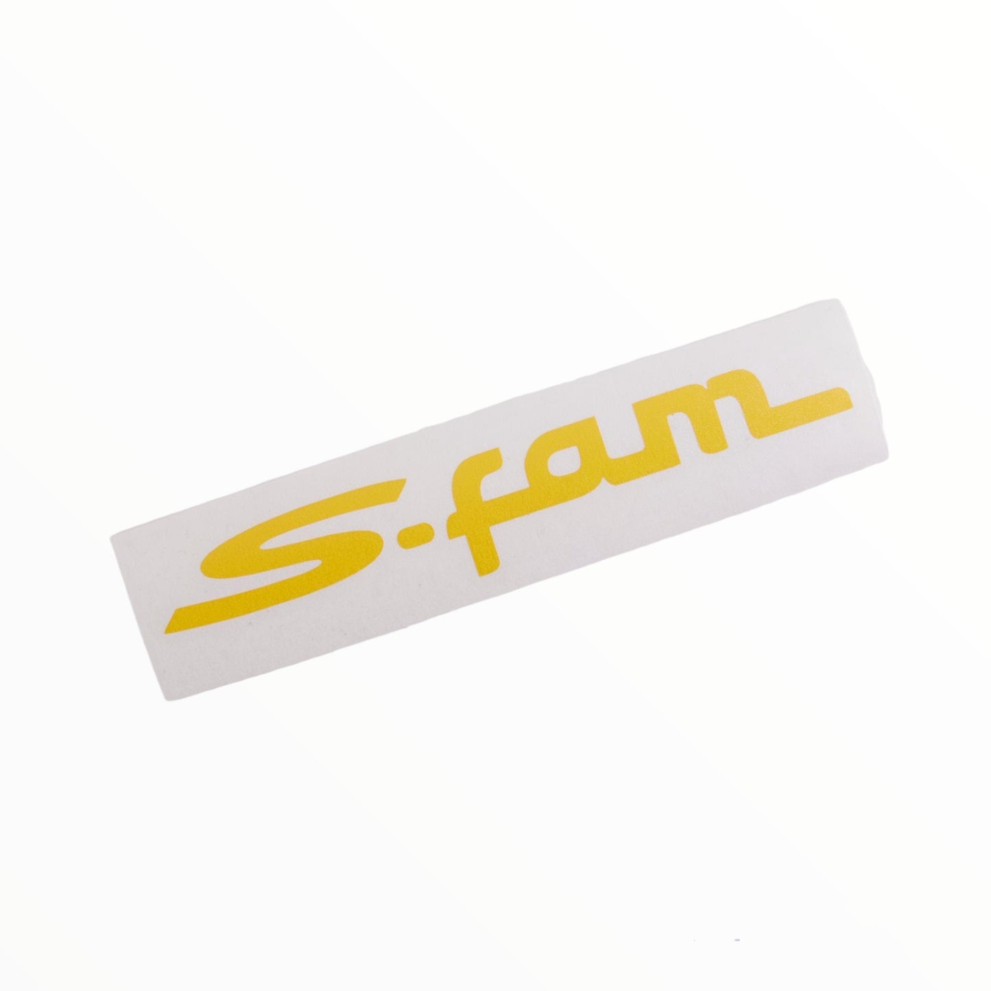 A-7 Sticker New S-Fam Font Logo