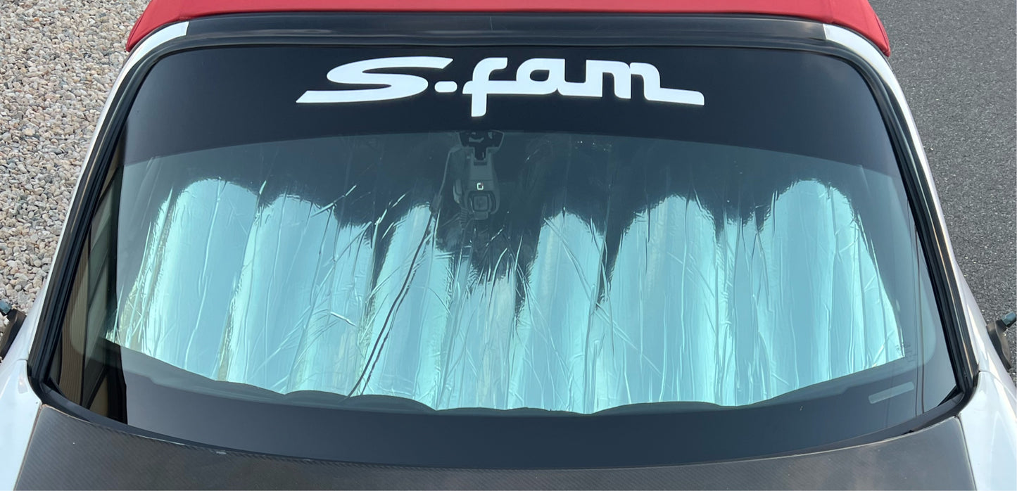 S-Fam Windshield Banner